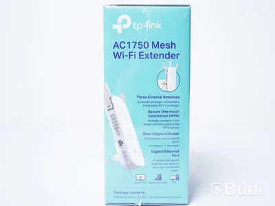 Nätverksförlängare - TP Link Mesh AC1750 Wifi Extender. Ny, Obruten förpackning.