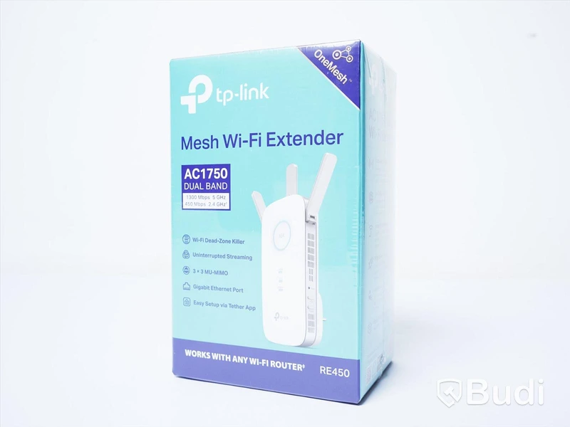 Nätverksförlängare - TP Link Mesh AC1750 Wifi Extender. Ny, Obruten förpackning.