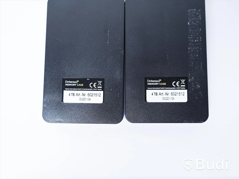 Hårddisk 2 st. - Intenso Memory Case 4TB