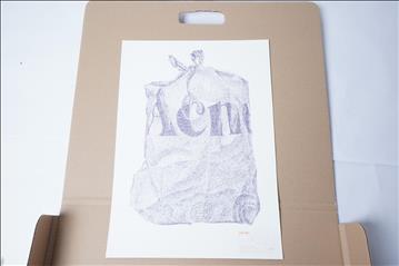 Poster Artby, motiv Acne. 31x43 cm 