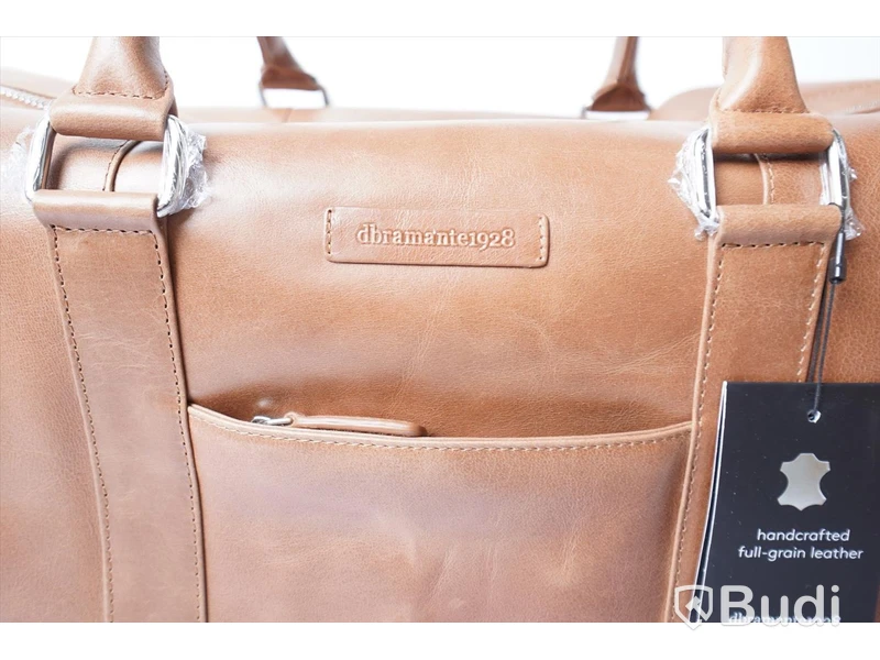 Weekender bag Aalborg Tan dbamante1298, skinn, Ord pris: 3250 sek, OBS! trasig dragkedja, se bild.