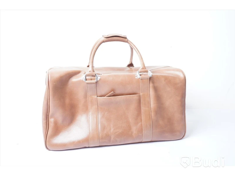 Weekender bag Aalborg Tan dbamante1298, skinn, Ord pris: 3250 sek, OBS! trasig dragkedja, se bild.