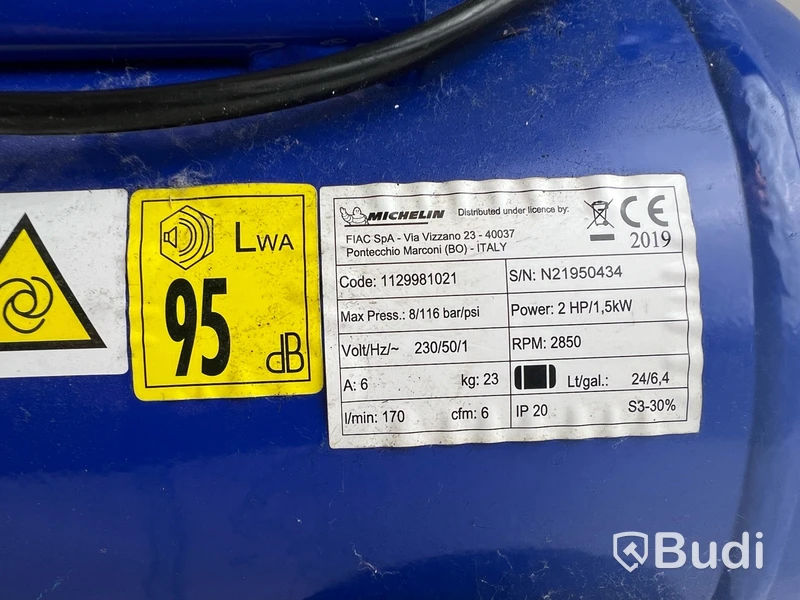 Kompressor Michelin 24 L