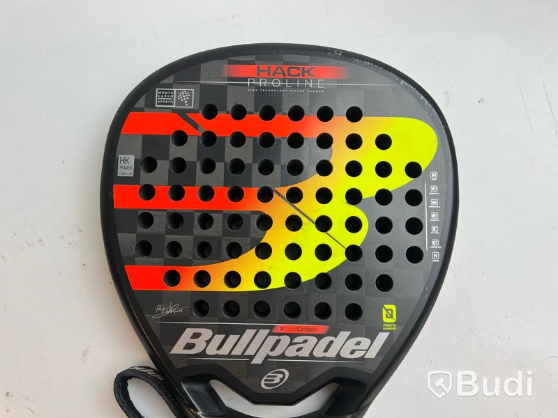 Padelracket Bullpadel, Hack Proline, inkl. väska.