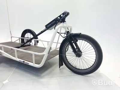 Cykelsläp Carla Cargo, vit