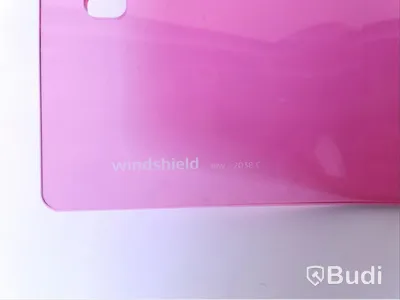 Reservdel Vindskydd undre Cake Makka, rosa