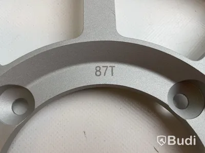 Reservdel Bakre remdrev, Rear belt sprocket 87T Cake Ösa