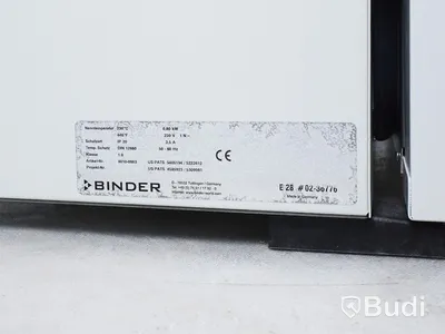 Värmeskåp, Binder E28