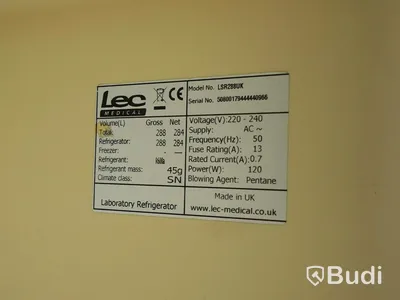 Kylskåp, låsbar, LEC LSR288UK