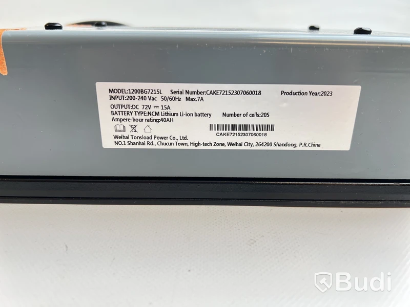 Batteriladdare 1200W Cake