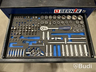 Arbetsvagn inkl. diverse verktyg, Berner
