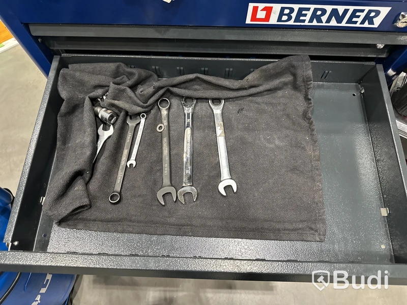 Arbetsvagn inkl. diverse verktyg, Berner