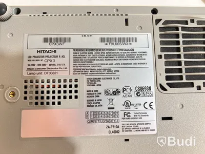 Projektor Hitachi CPX3 med tillbehör