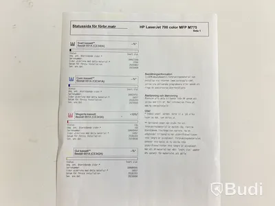 Skrivare/skanner/kopiator Laserjet 700 color MFP m775 HP