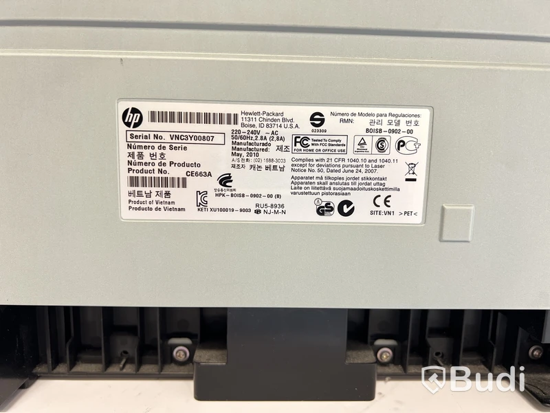 Skrivare HP laserjet P1566