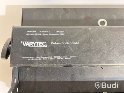 4 st. Ljus varytec colors sonicstrob med tilbehör
