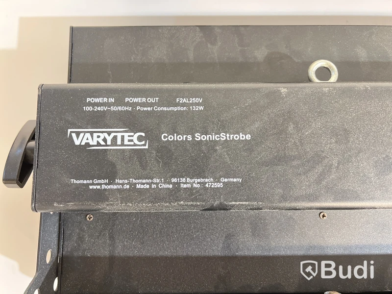 4 st. Ljus varytec colors sonicstrob med tilbehör