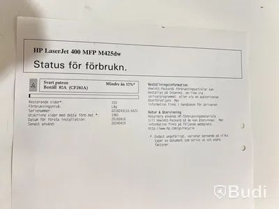 Skrivare/skanner/kopiator HP Laserjet Pro 400 MFP M425dw, Svartvit