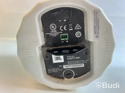 2 st. Högtalare JBL C65P/T-WH.