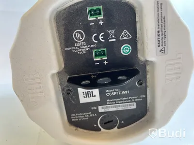 2 st. Högtalare JBL C65P/T-WH.