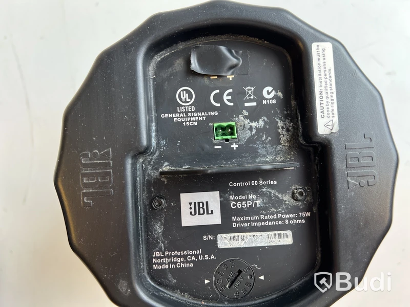 2 st. Högtalare  JBL C67P/T.