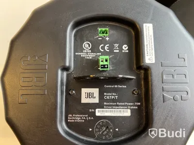 2 st. Högtalare JBL C67P/T.
