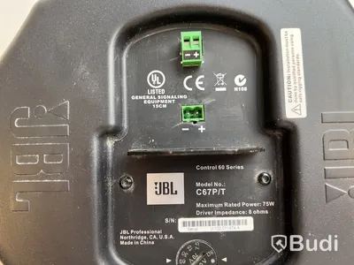 2 st. Högtalare JBL C67P/T.