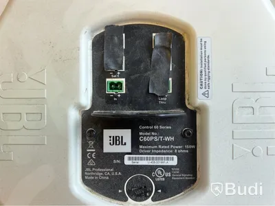 3 st. Högtalare JBL C60PS/T-WH.