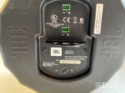 2 st. Högtalare JBL C67P/T.