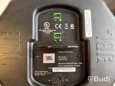 2 st. Högtalare JBL C67P/T.