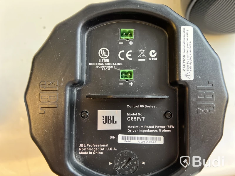 2 st. Högtalare JBL C67P/T