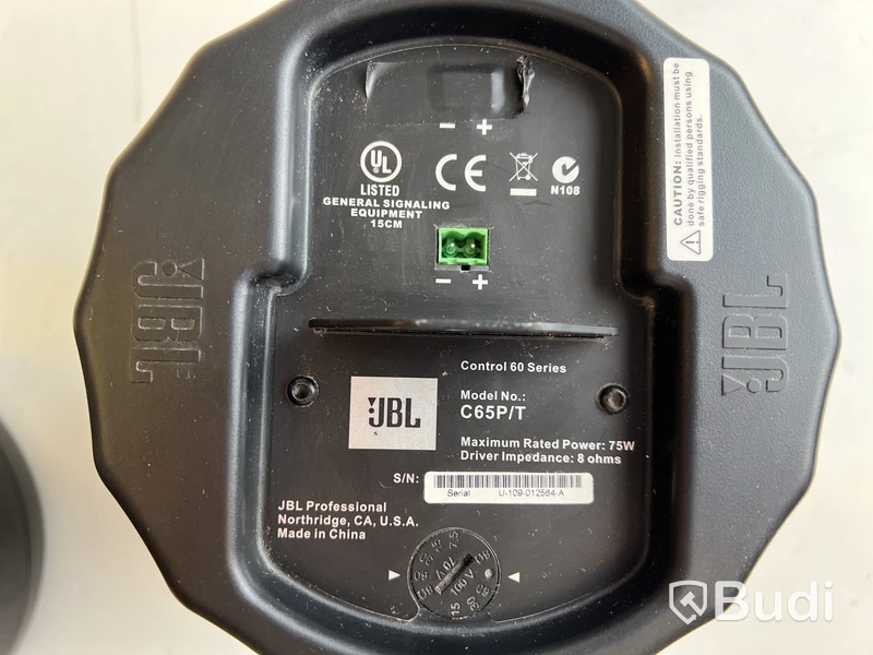 2 st. Högtalare JBL C67P/T
