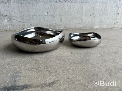 2 st. skålar Georg Jensen, Cobra, 16 cm och 24 cm