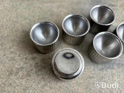 6 st. Äggkoppar Bernadotte Kollektion Georg Jensen