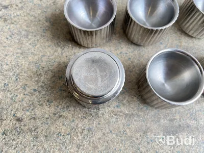 6 st. Äggkoppar Bernadotte Kollektion Georg Jensen