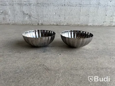 2 st. skålar Georg Jensen Bernadotte, 17,5 cm
