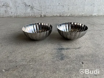 2 st. skålar Georg Jensen Bernadotte, 17,5 cm