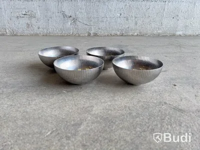 4 st. skålar Georg Jensen Bernadotte, 13 cm