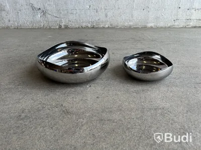2 st. skålar Georg Jensen Cobra, 16 cm och 24 cm