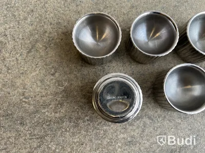 6 st. Äggkoppar Bernadotte Kollektion Georg Jensen
