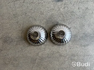 2 st. skålar Georg Jensen Bernadotte, 17,5 cm