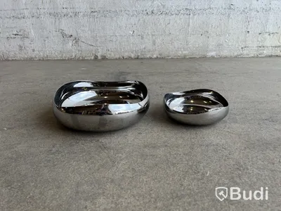 2 st. skålar Georg Jensen Cobra, 16 cm och 24 cm