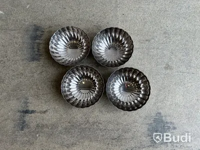 4 st. skålar Georg Jensen Bernadotte, 17,5 cm