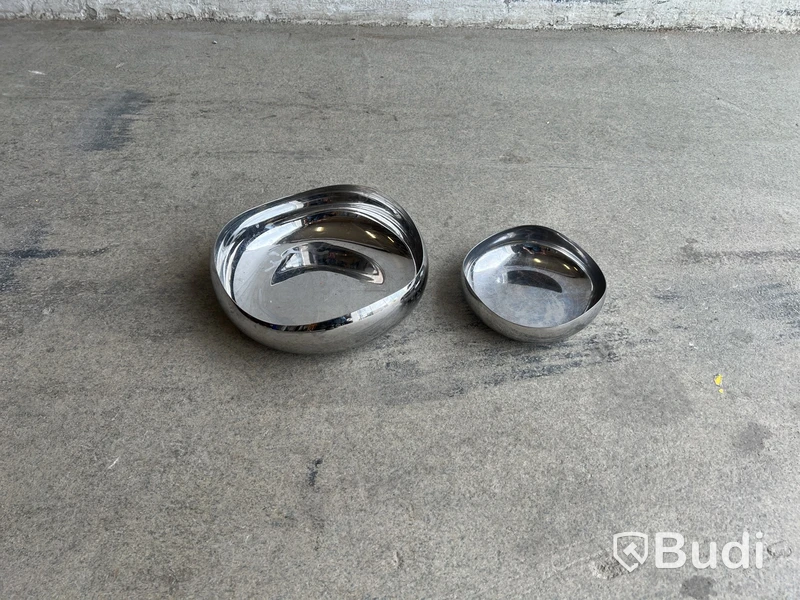2 st. skålar Georg Jensen Cobra, 16 cm och 24 cm