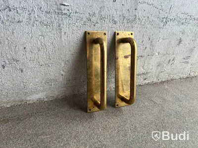 2 st. Beslag i mässing, Bäne Beslag, design Jonas Bohlin