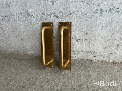 2 st. Beslag i mässing, Bäne Beslag, design Jonas Bohlin