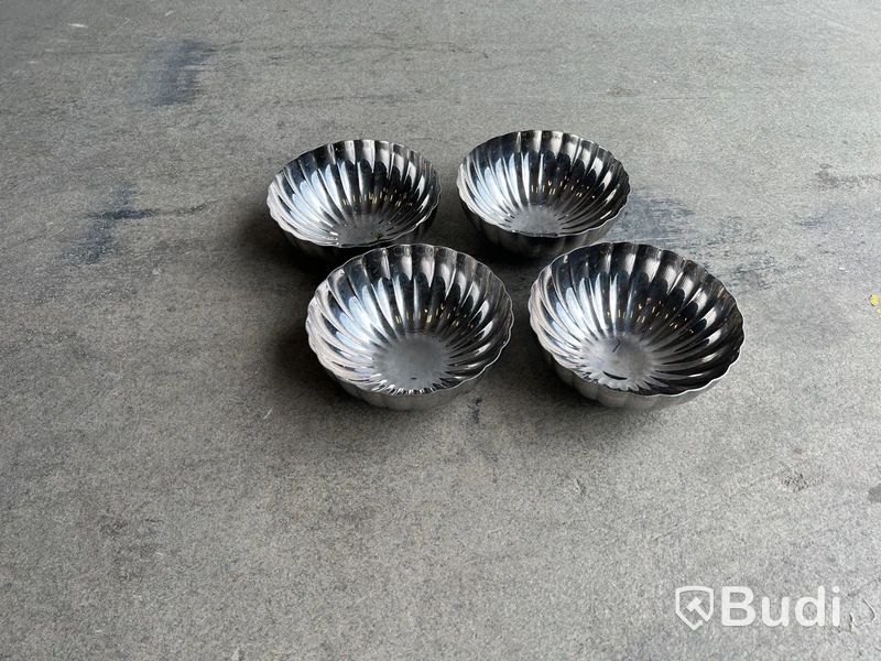 4 st. skålar Georg Jensen Bernadotte, 17,5 cm