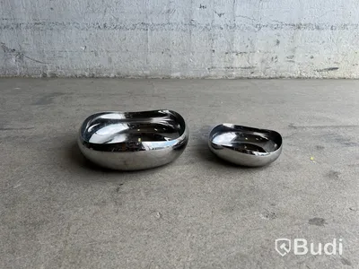 2 st. skålar Georg Jensen Cobra, 16 cm och 24 cm