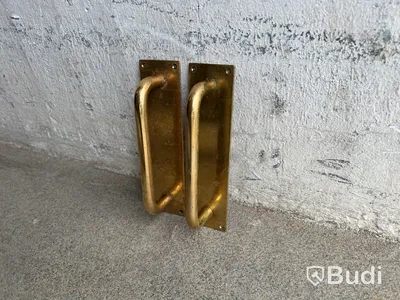 2 st. Beslag i mässing, Bäne Beslag, design Jonas Bohlin