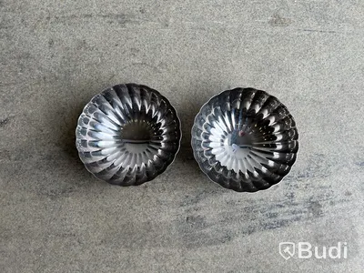 2 st. skålar Georg Jensen Bernadotte, 17,5 cm